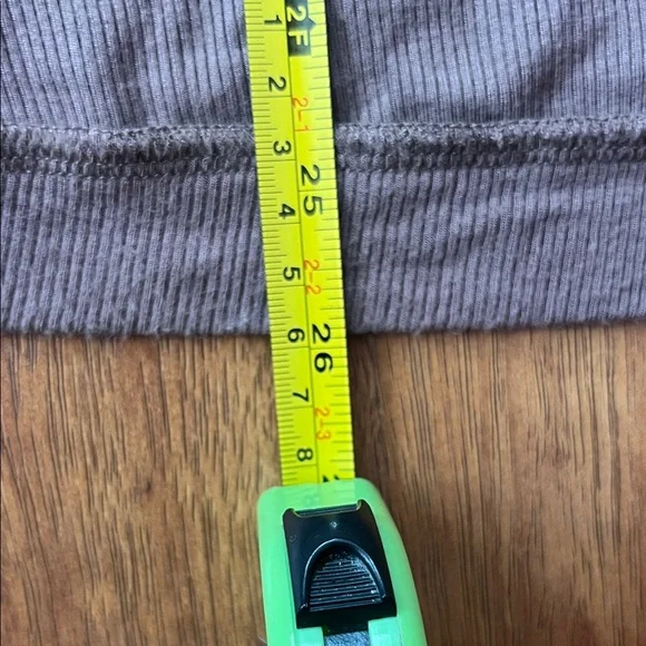 EUC Women's unique Taupe Open Front cardigan - Picture 13 of 13